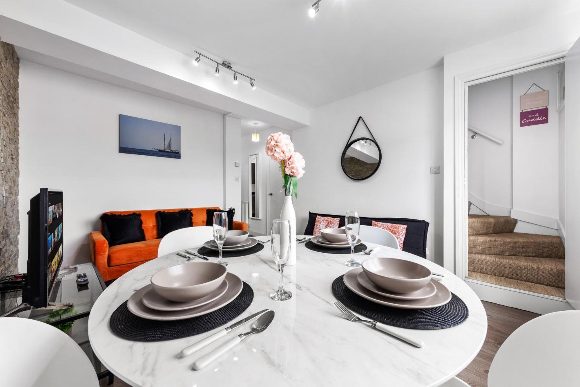 Central London Two Bedroom Serviced Apartment - Nine Elms Luxury Stay - Vauxhall & Westminster Exterior foto