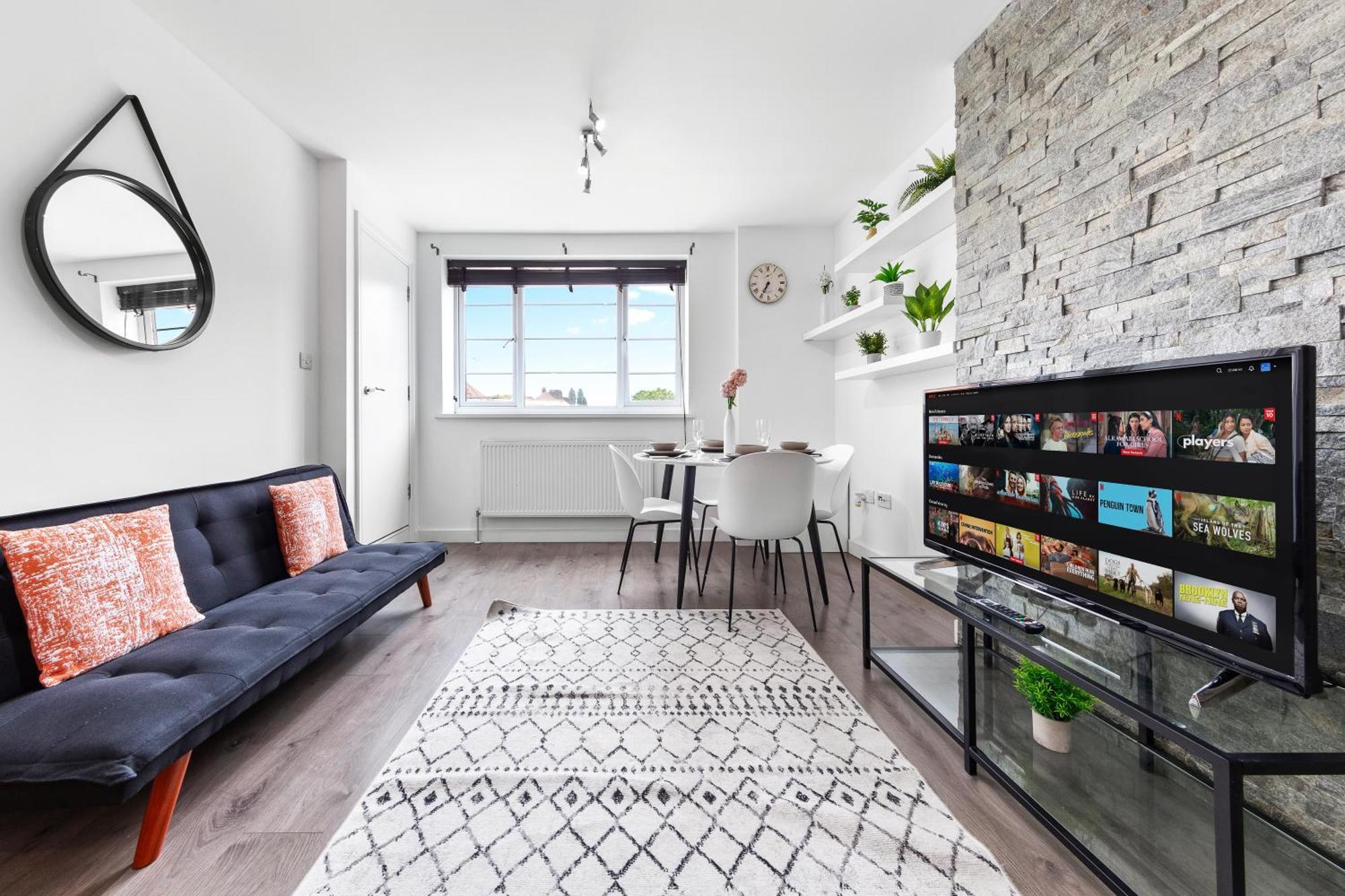 Central London Two Bedroom Serviced Apartment - Nine Elms Luxury Stay - Vauxhall & Westminster Exterior foto