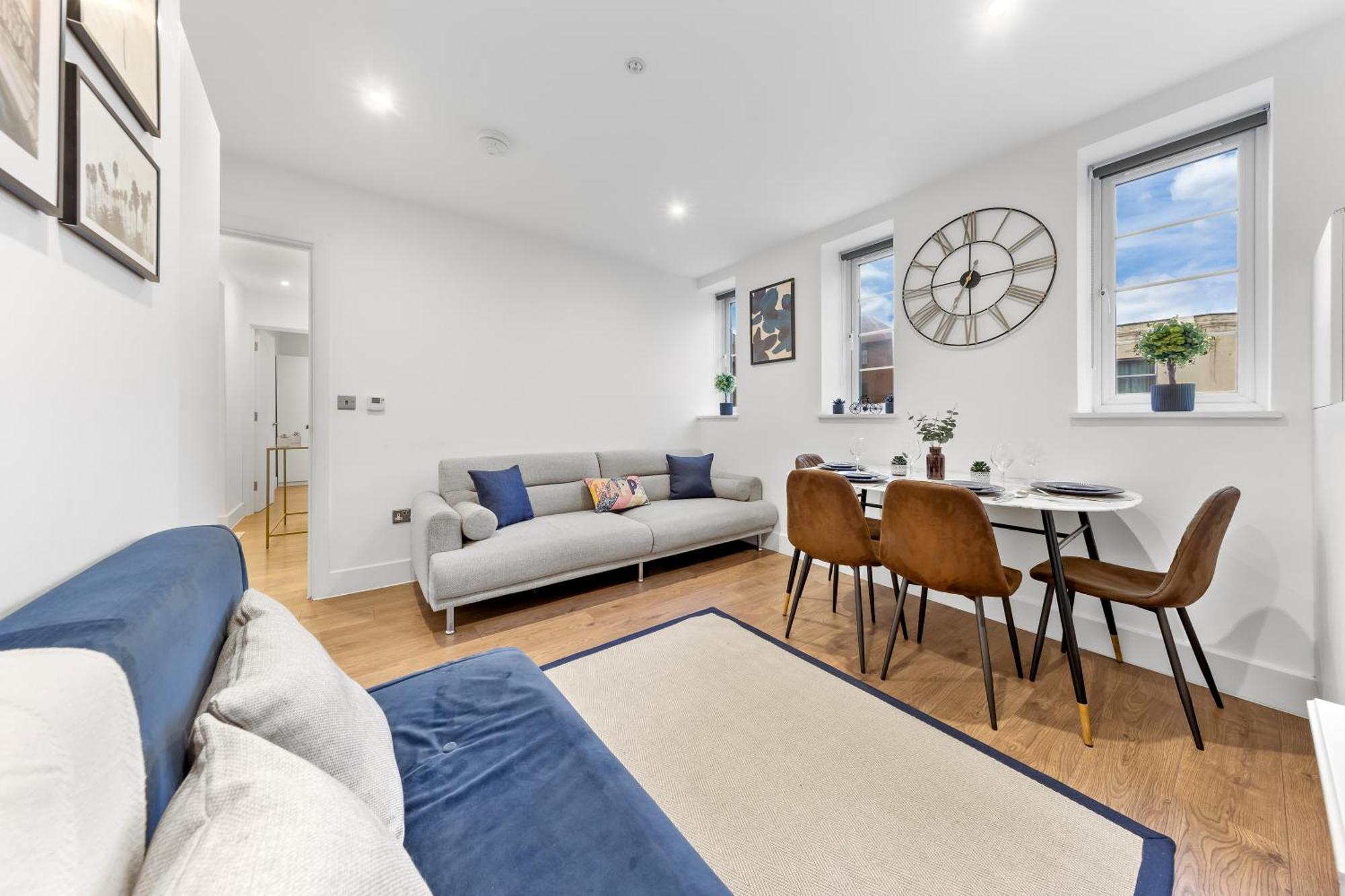 Central London Two Bedroom Serviced Apartment - Nine Elms Luxury Stay - Vauxhall & Westminster Exterior foto