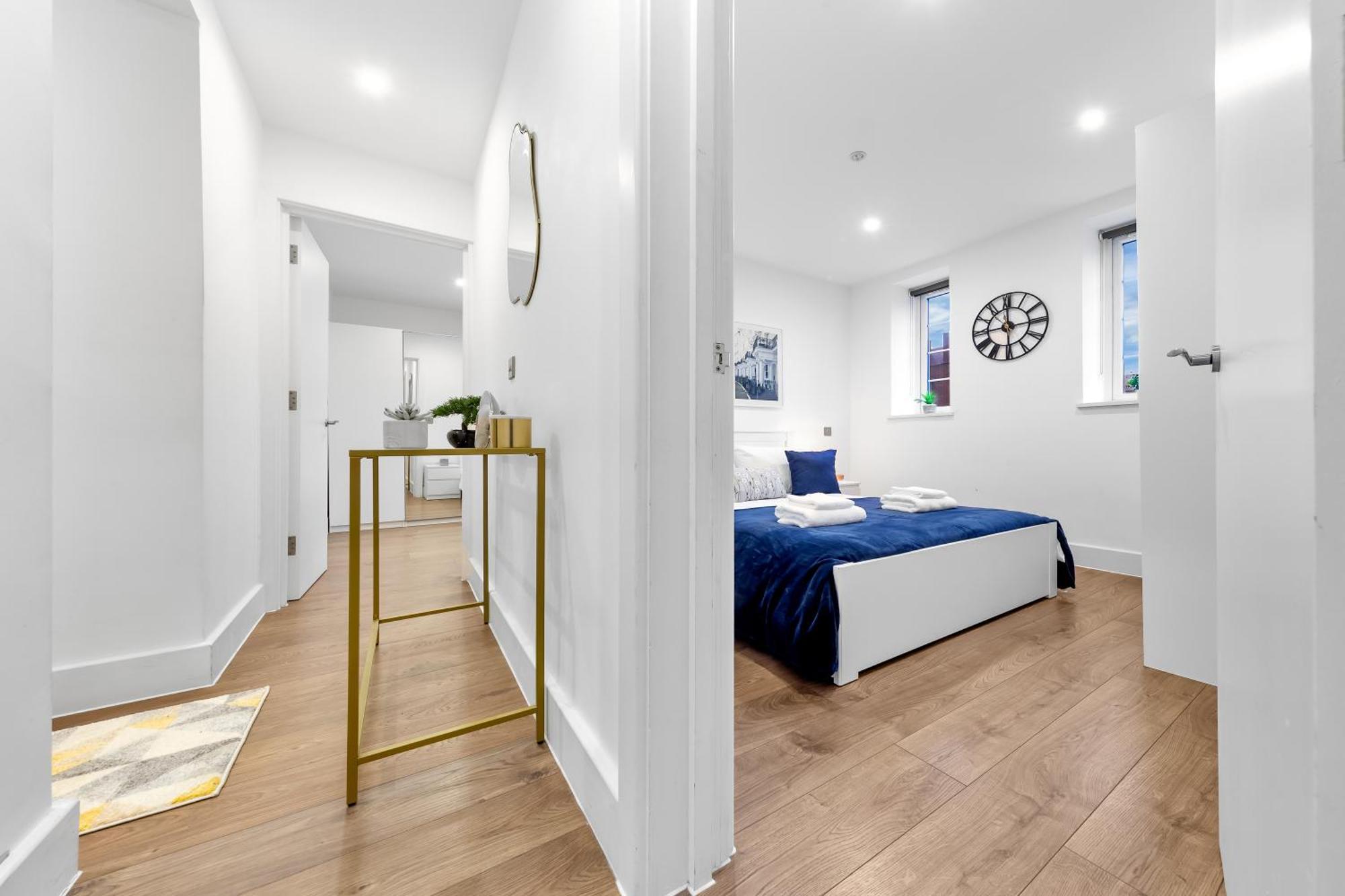 Central London Two Bedroom Serviced Apartment - Nine Elms Luxury Stay - Vauxhall & Westminster Exterior foto