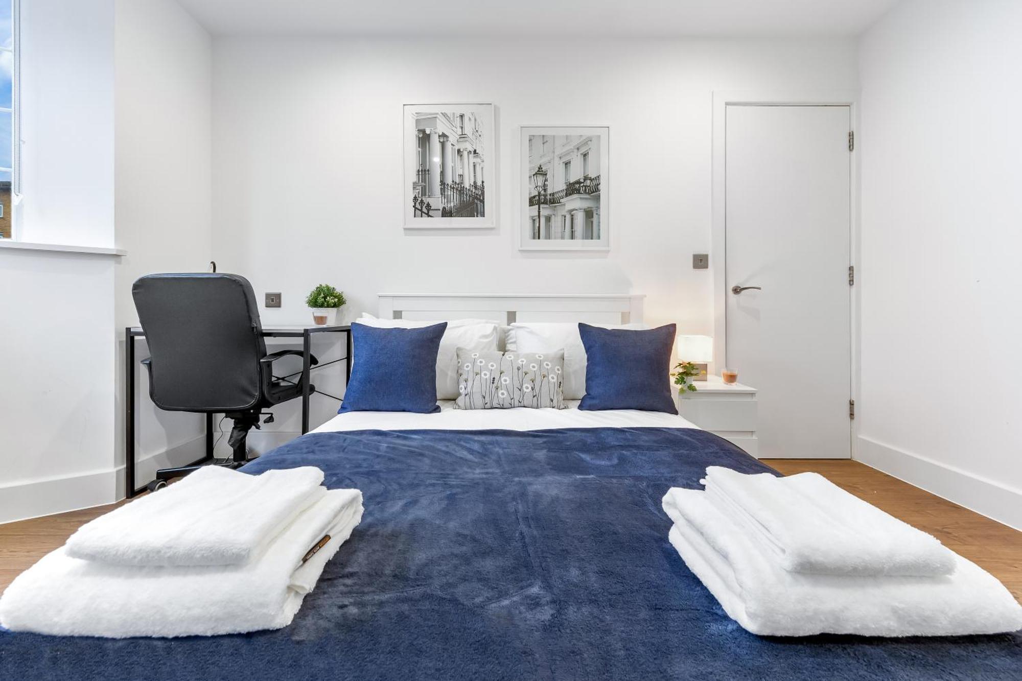 Central London Two Bedroom Serviced Apartment - Nine Elms Luxury Stay - Vauxhall & Westminster Exterior foto